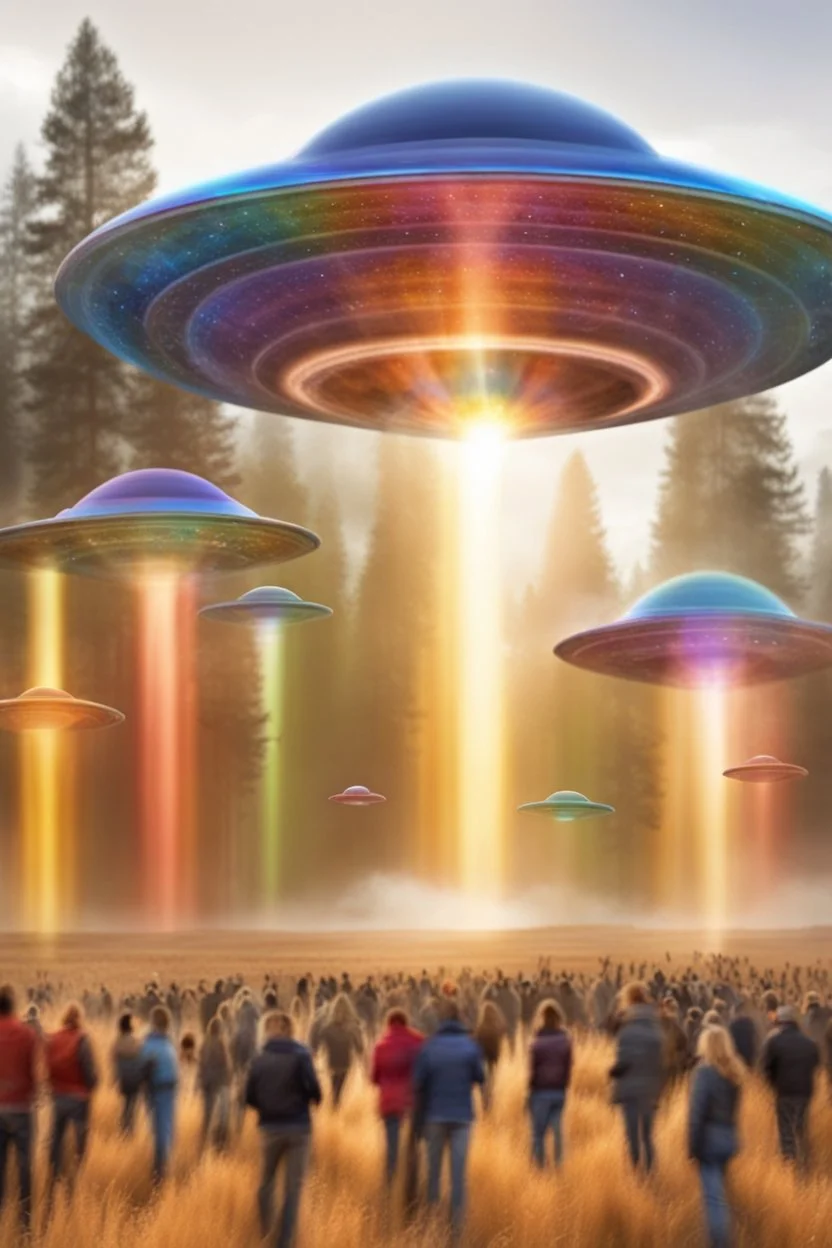 ufos rainbows,beautifuls paysages, fantastic colours,