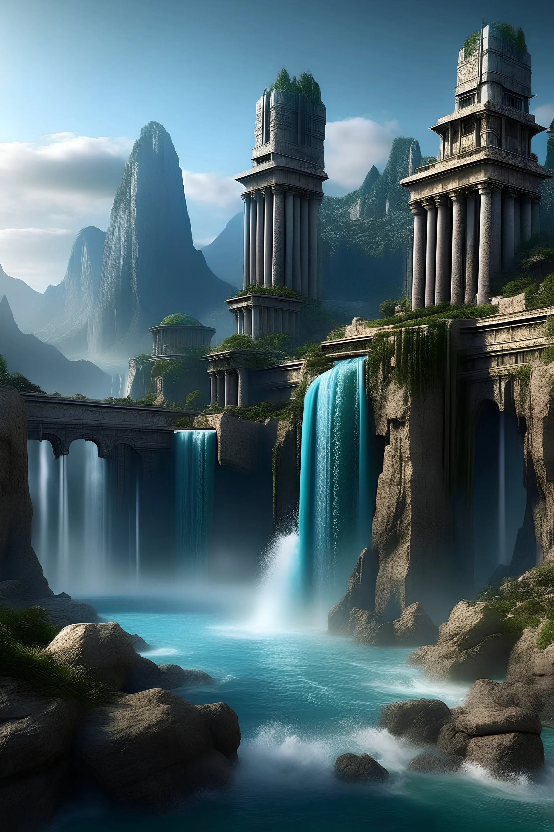 mountains, waterfalls, beaches, megacities, ancient ruins.