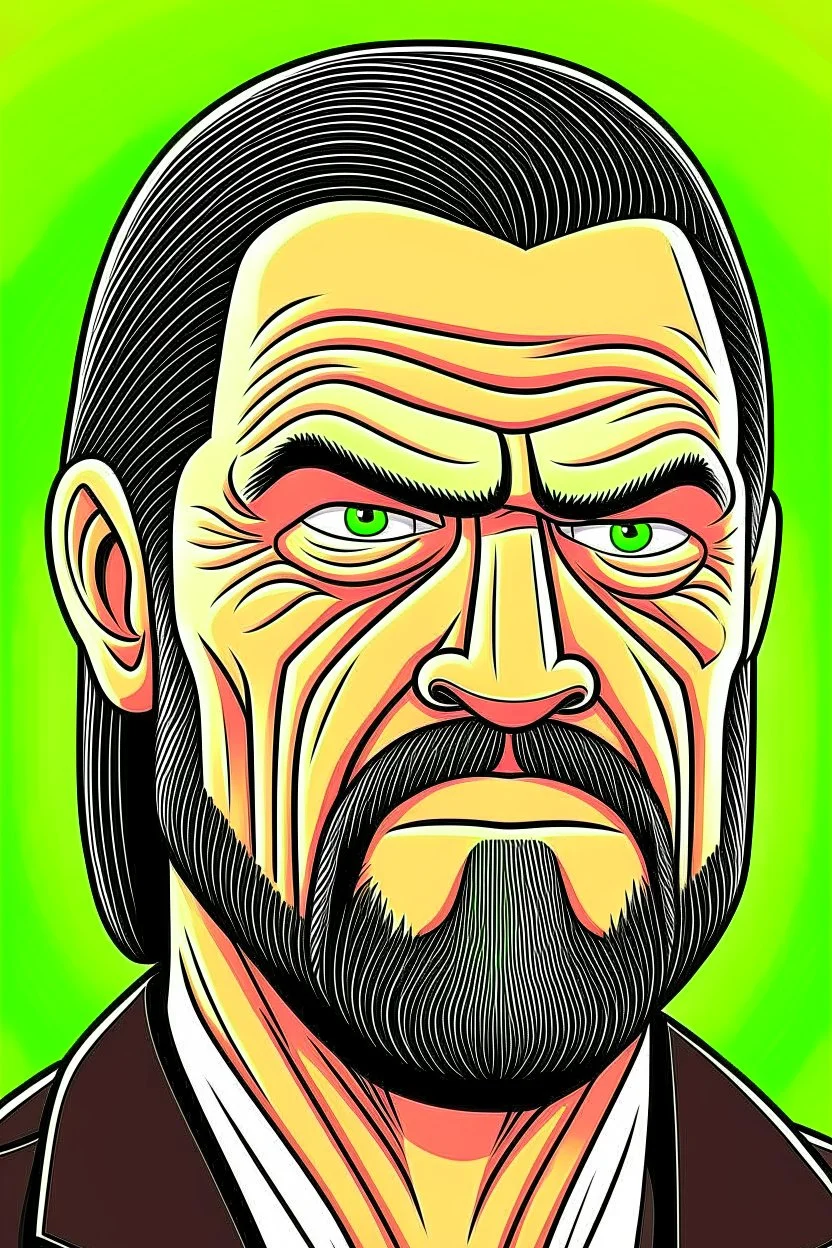 triple H actor catoon 2d