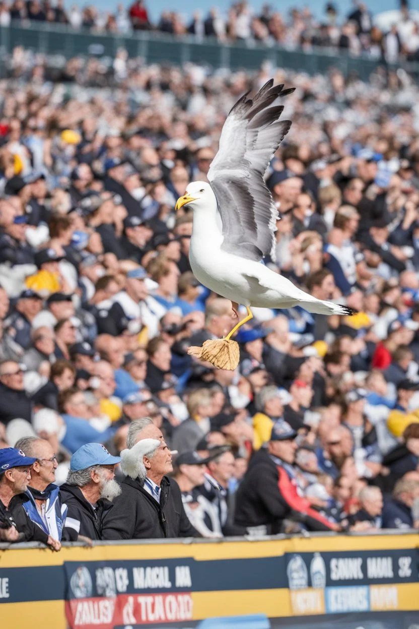 AFL Seagull man