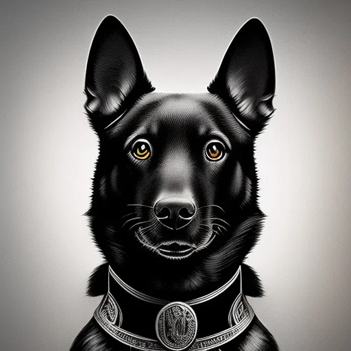 black dog