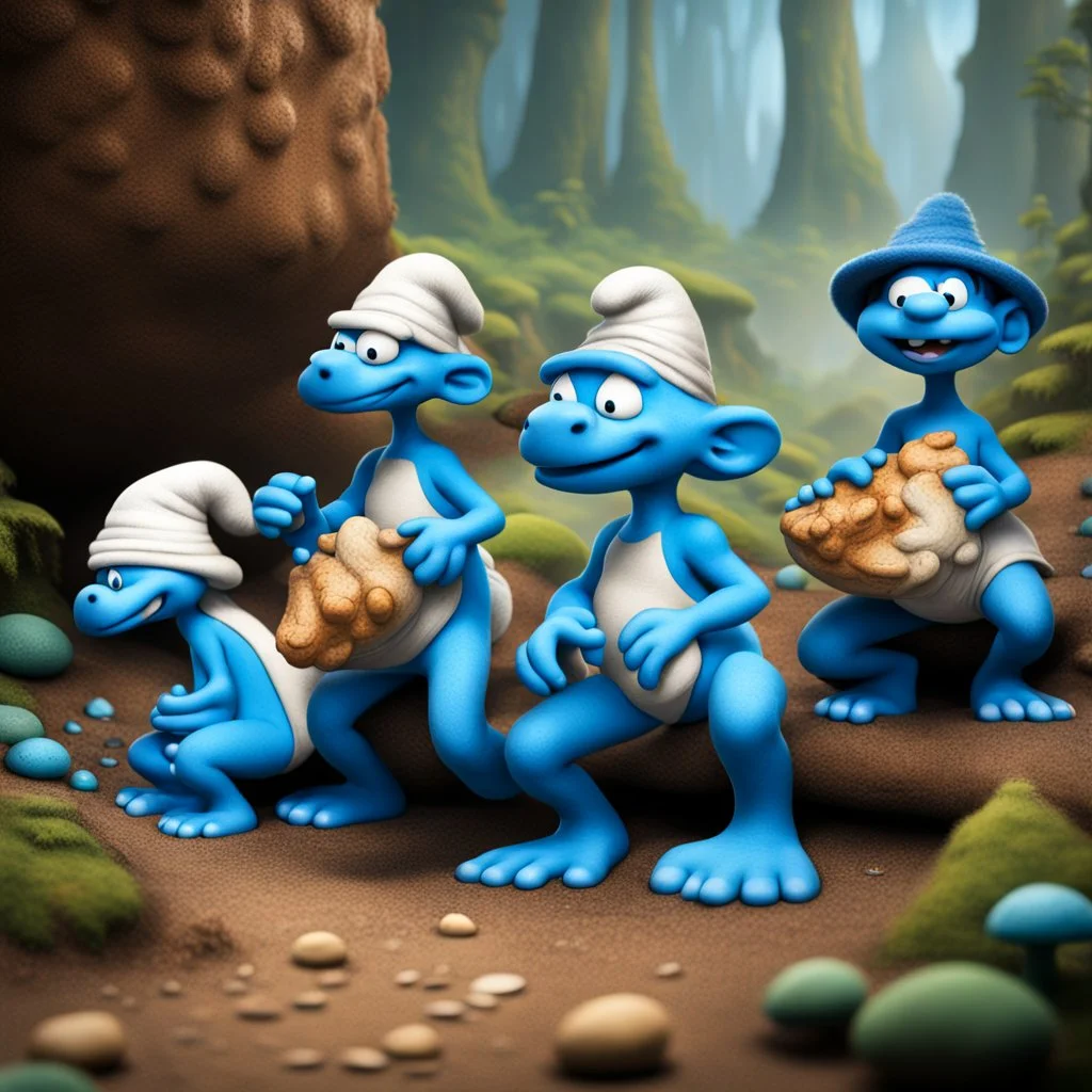 Mesozoic Smurfs