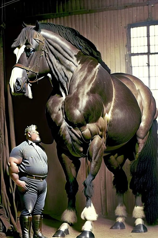 Hercules Morse, as big as a horse