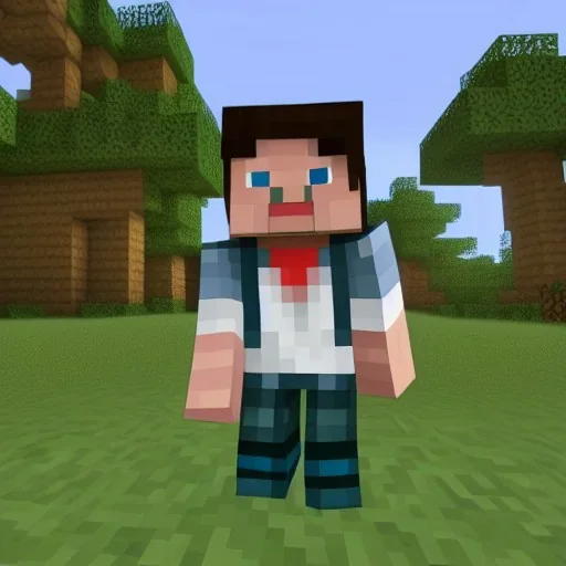 Minecraft girl