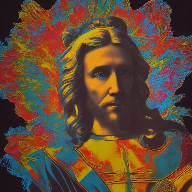 jesus Andy Warhol