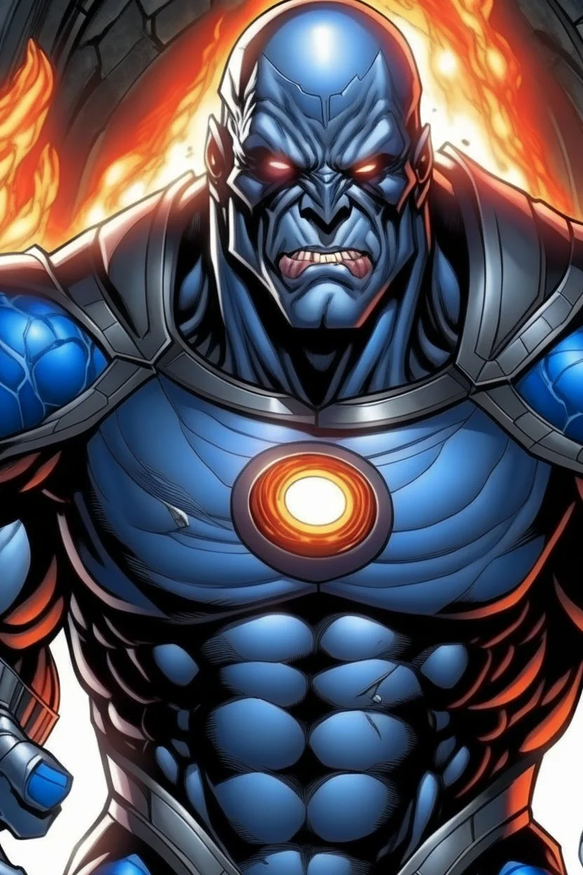 Darkseid very happy