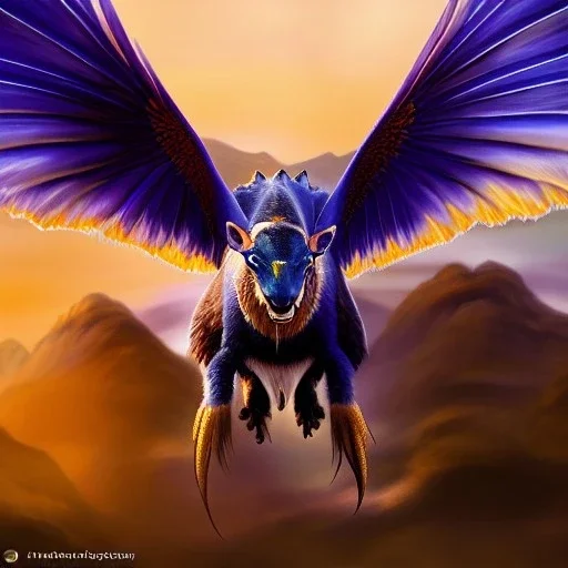 ultra detailed fullbody portrait of Avatar Flying creature , extremely detailed digital painting, intrincate, extremely detailed face,crystal clear Big eyes, in the style of Kaare Andrews, mystical colors , perfectly centered image, perfect composition, perfect anatomy, rim light, beautiful lighting, 8k, stunning scene, raytracing