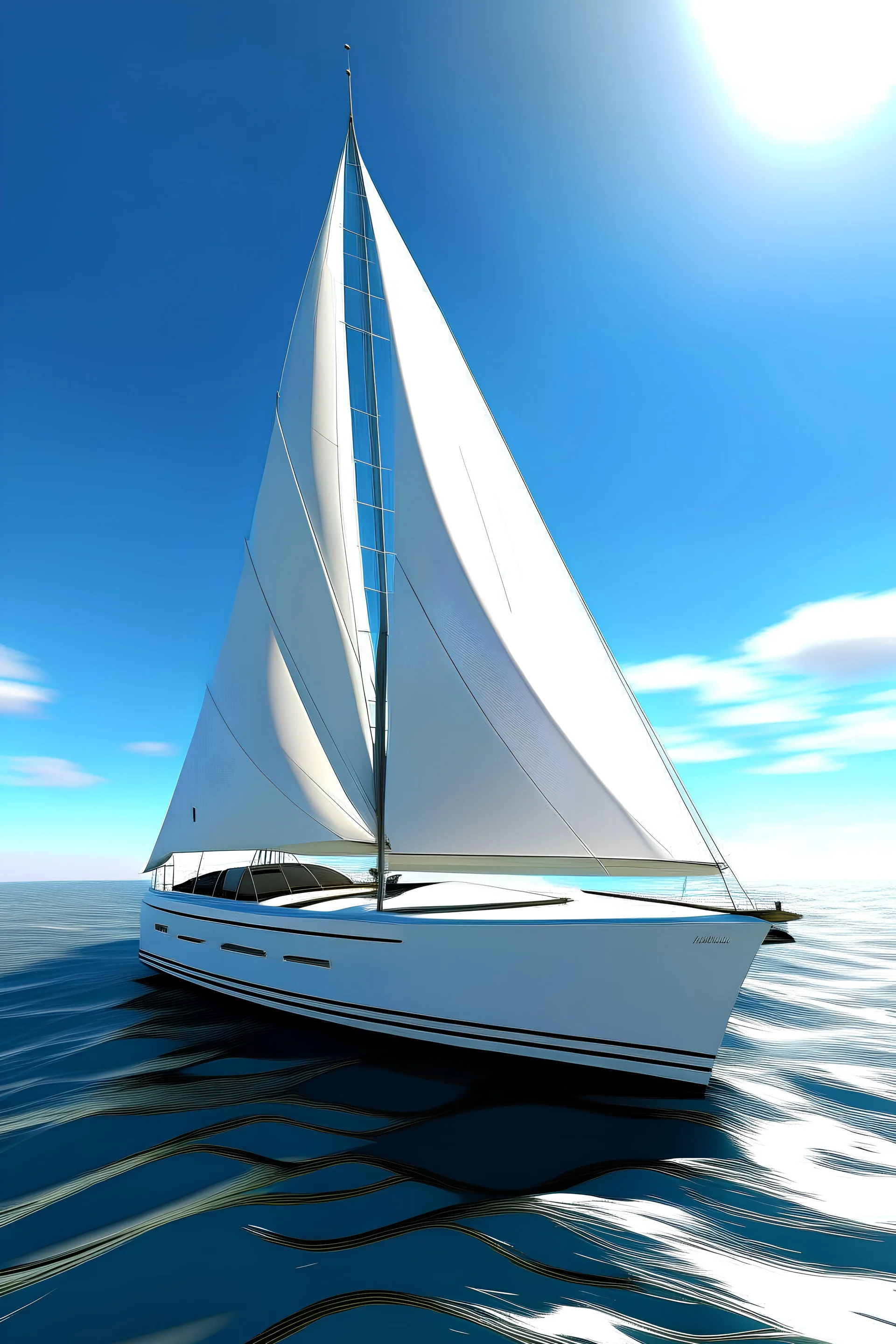 generate a sail yacht