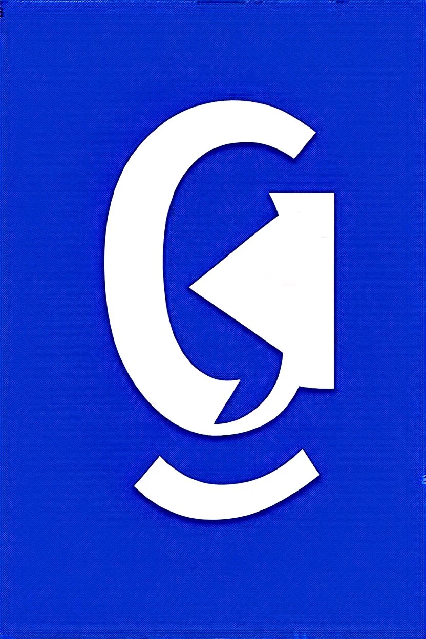 combine the shape of a human ear and the shape of the letter g