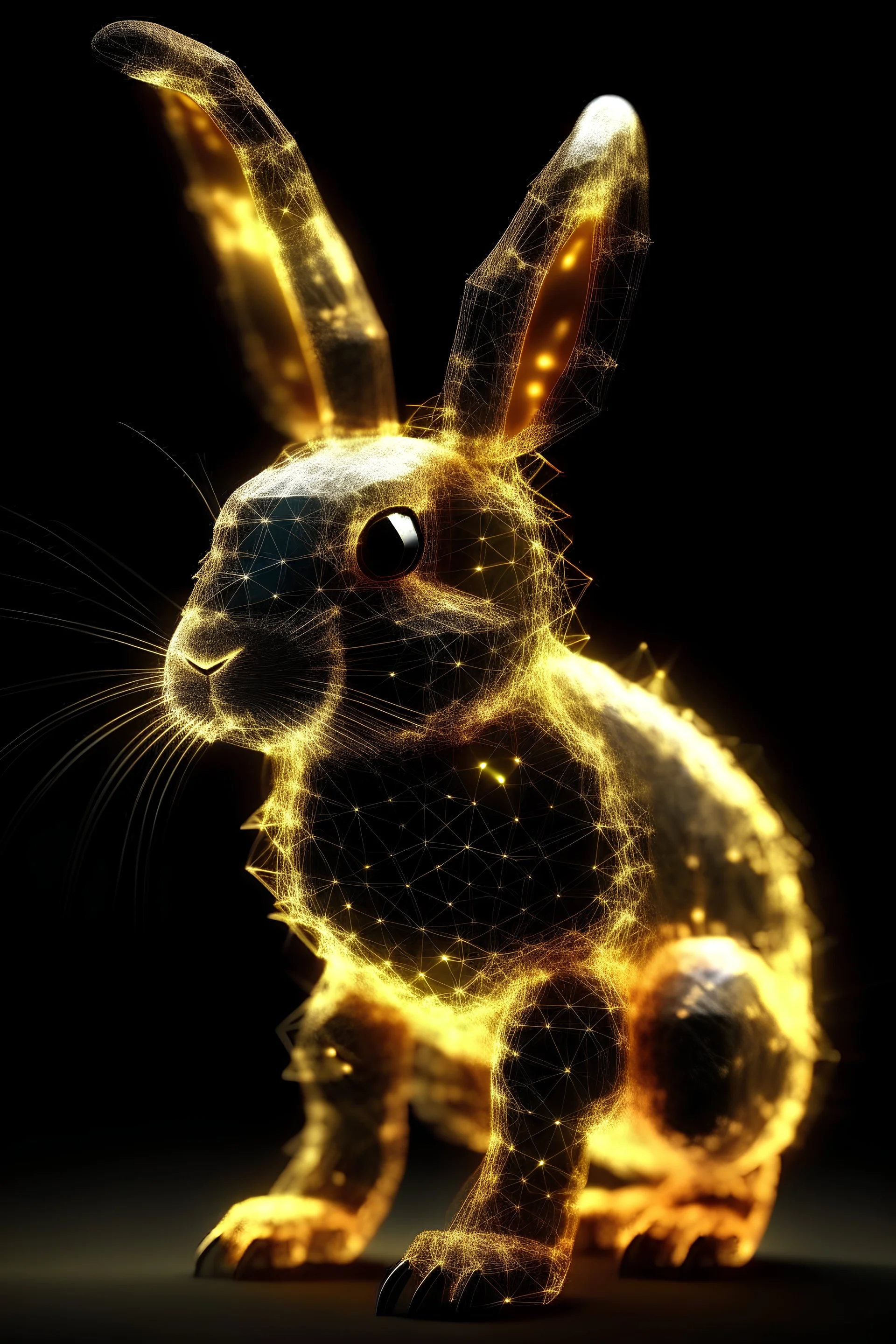 a solar mutated bunny