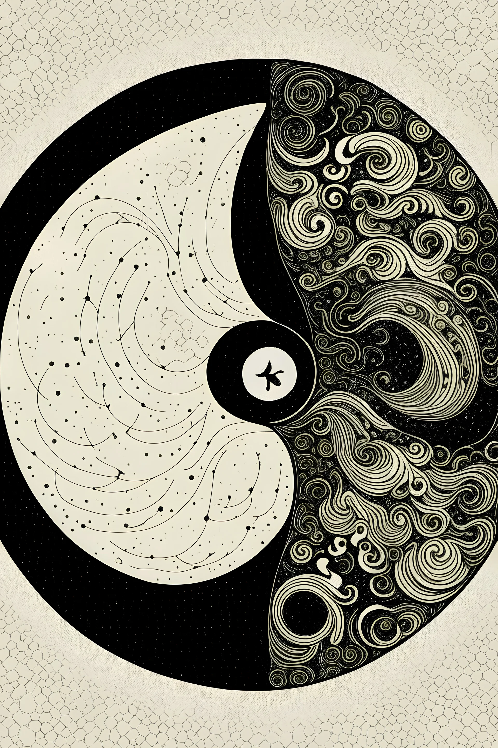 yin yang ilustration