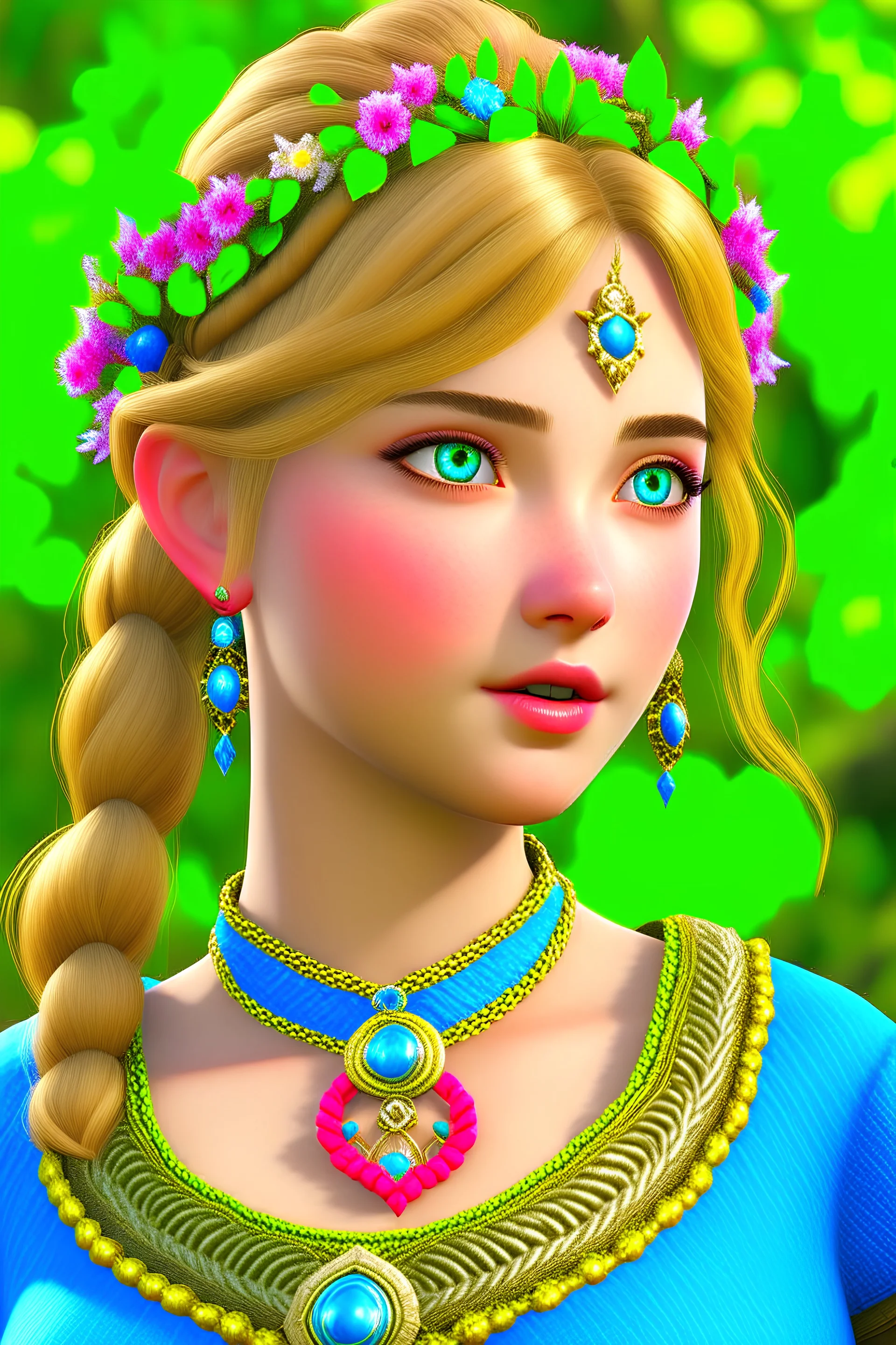 zelda princess botw hyperrealistic