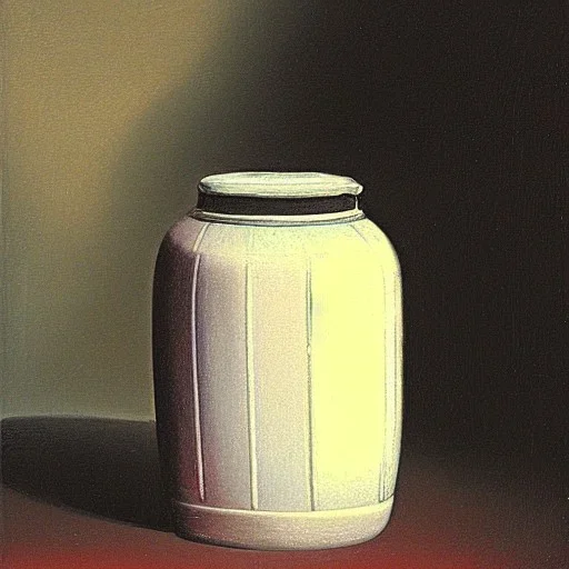 still life jar