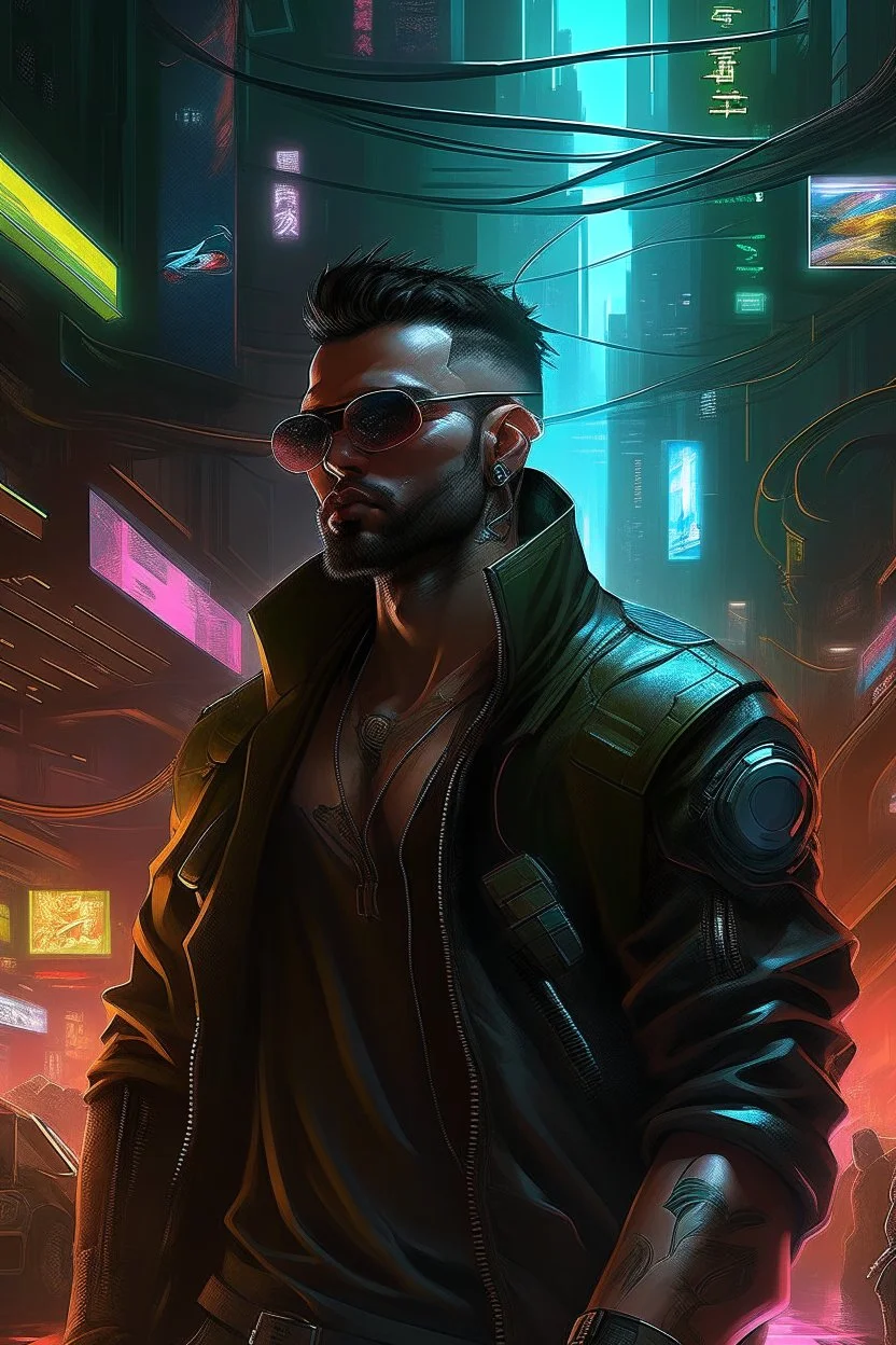 Cyberpunk Leonaro di Capri