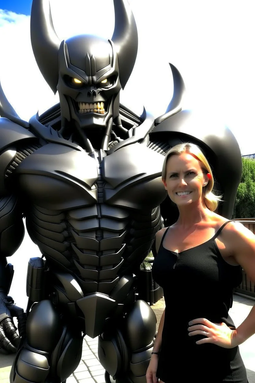 big titan batman Charlize Theron