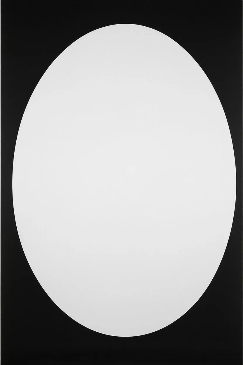 Circles in a Circle; constructivism; minimalism; continuum of black to greyscale to white