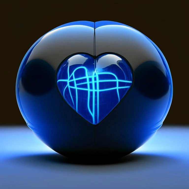 electric heart and a ball