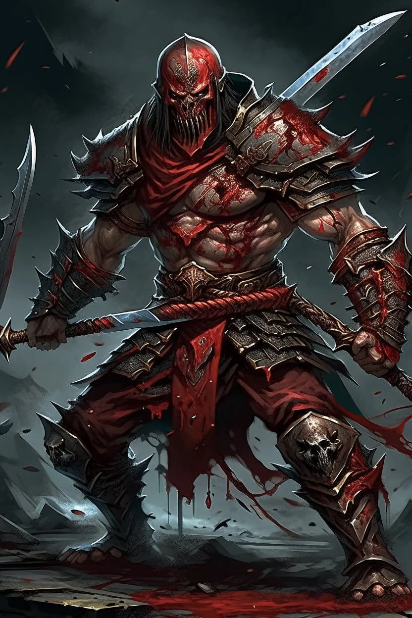 blood raging warrior