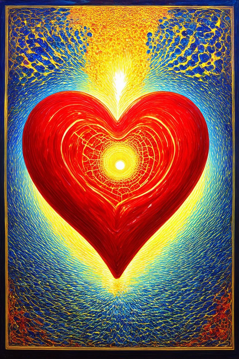 sovereignty in the heart space; surrealism; optical art