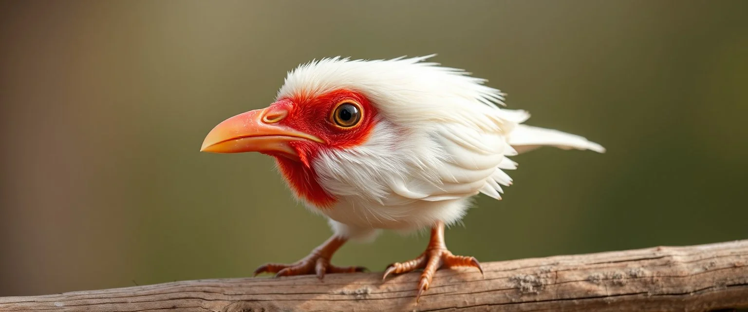 bird albino hot dog