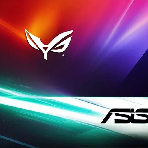 ASUS Republic of Gamers Style,Wallpaper , fullscreen mode, centered