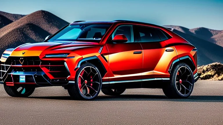 Lamborghini Urus Mixed With Rolls Royce Cullinan, 4K, Ultra Detailed