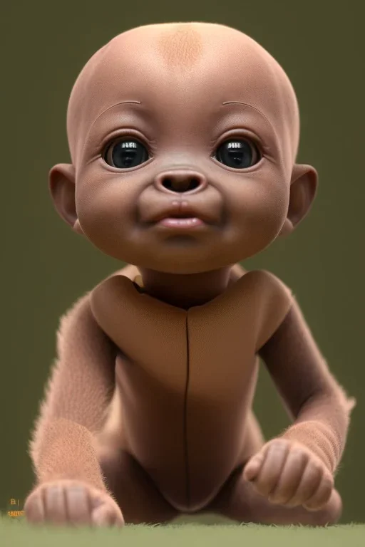 african baby inside egg, 3d, village, robot, 8k quality