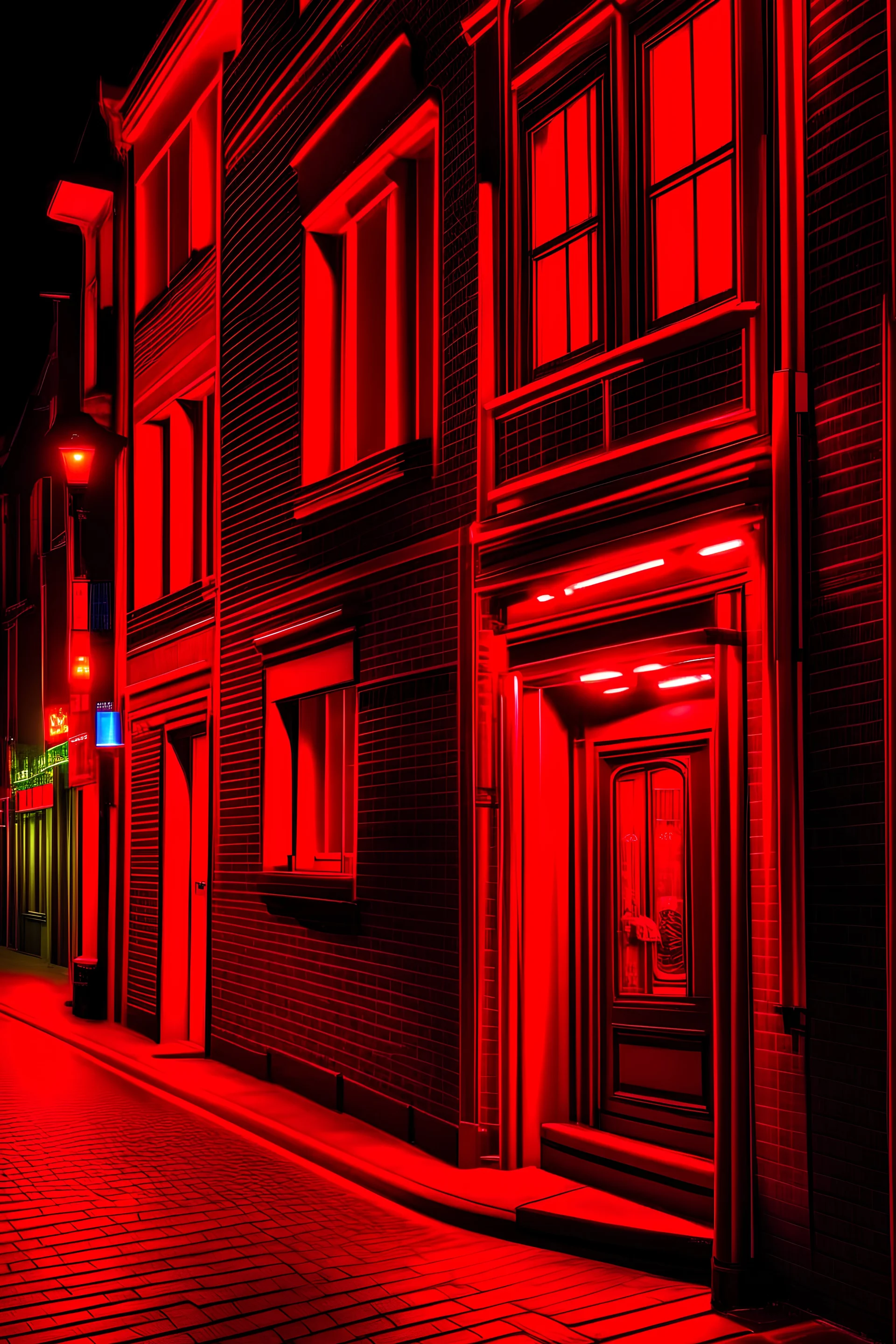 red light district