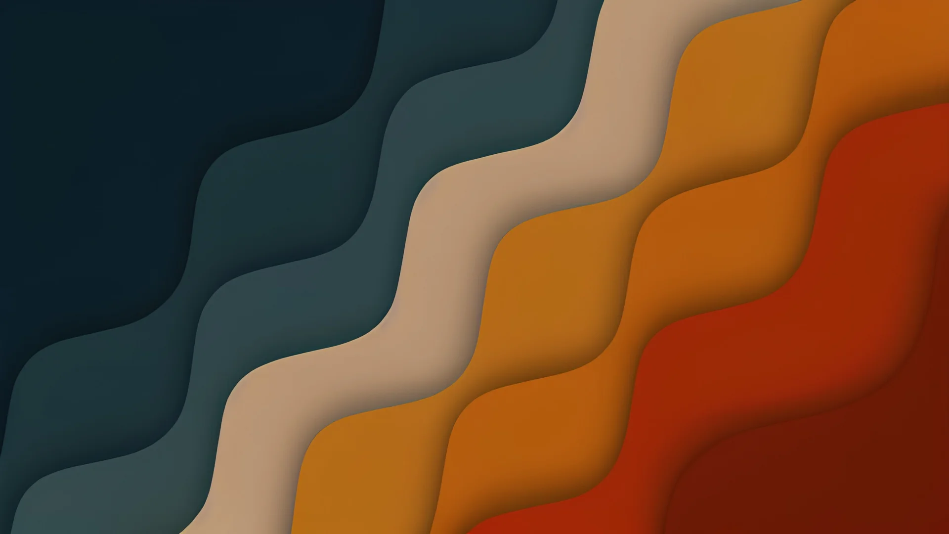 Create a angled wave wallpaper for MacBook but only with blue color