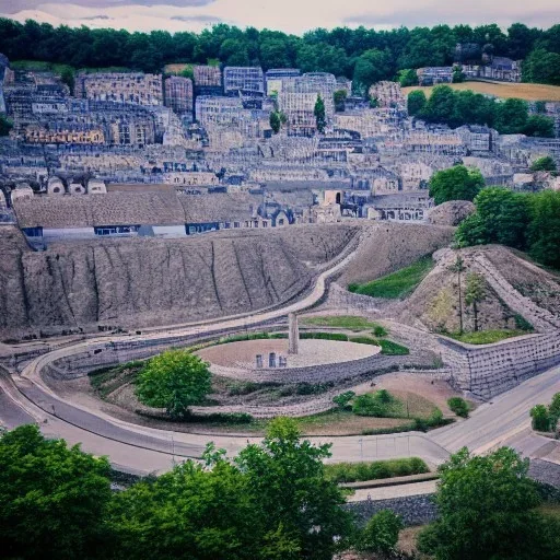 Landscape+stone city+underground