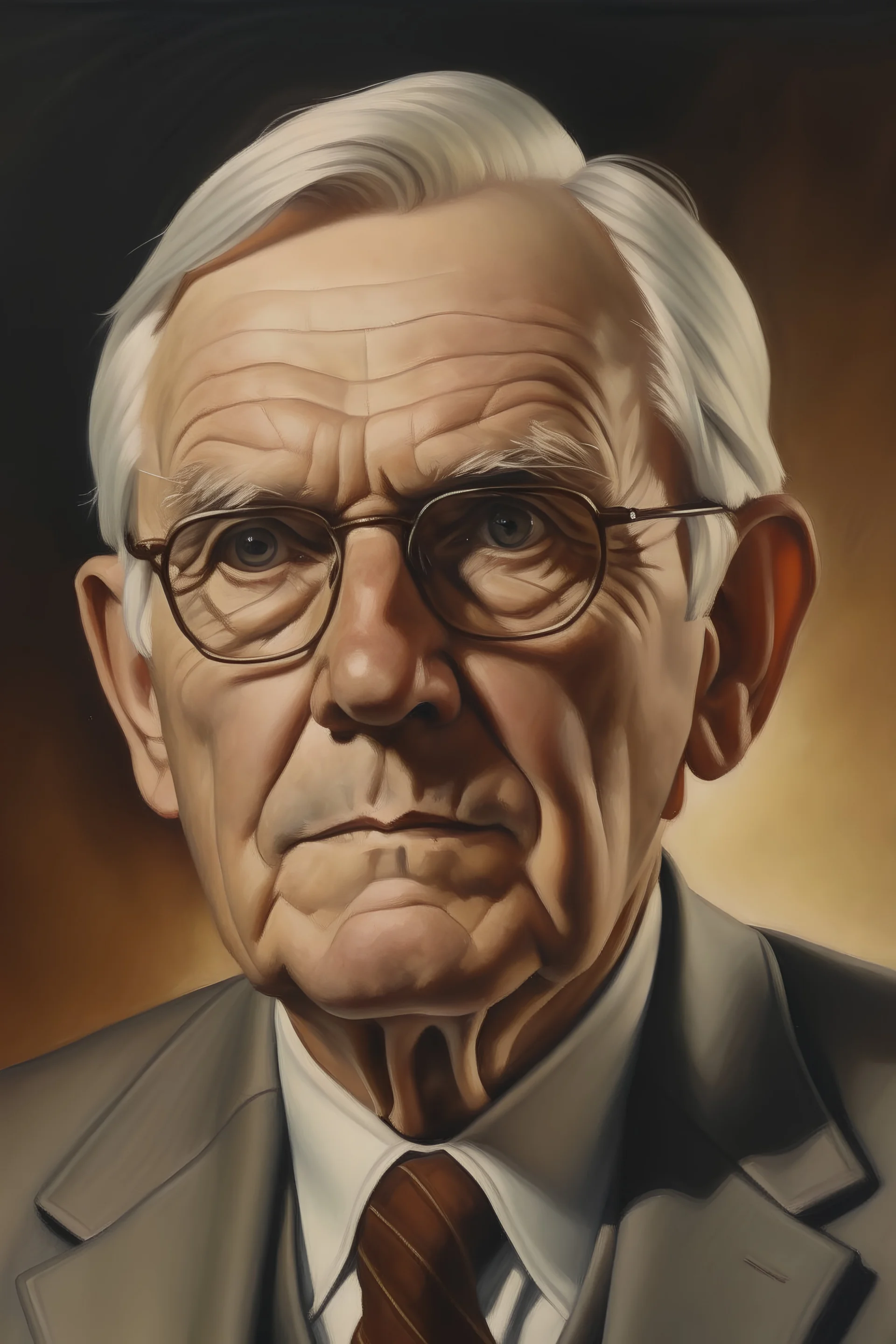 portrait of leonard ravenhill revival preacher