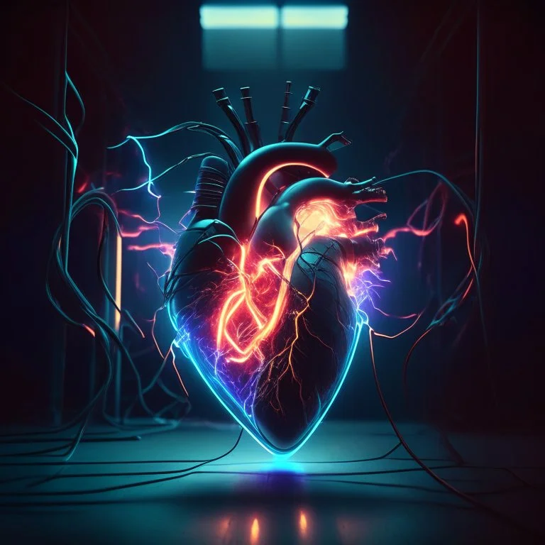 cinematic sequence electric heart