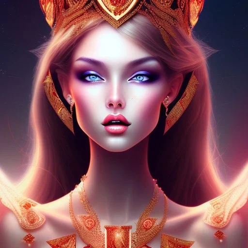 Beautiful women goddess full image