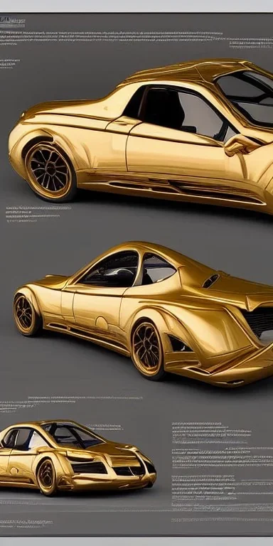 Realistic Baroque Car design