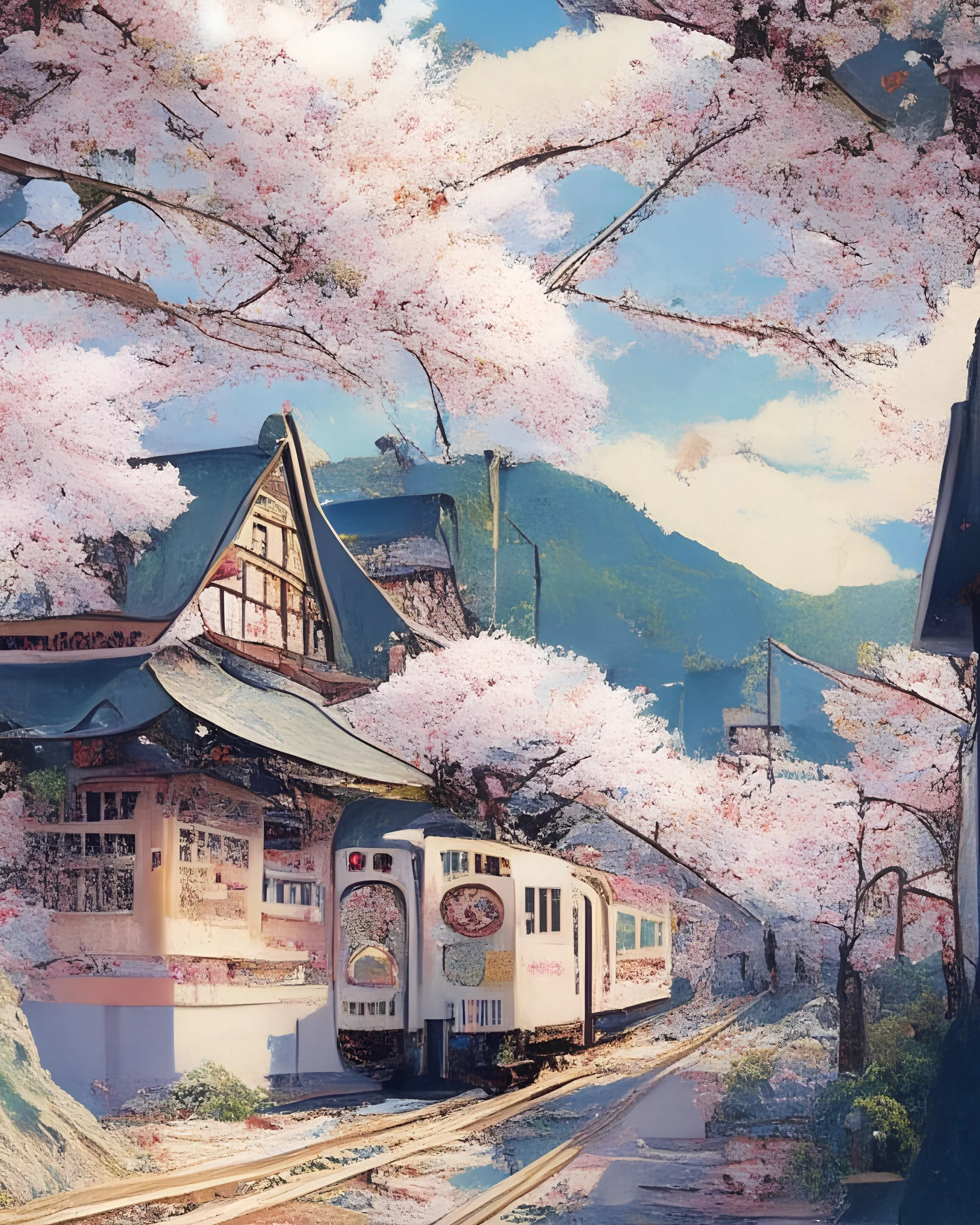 Portrait of a cat by Van Gogh