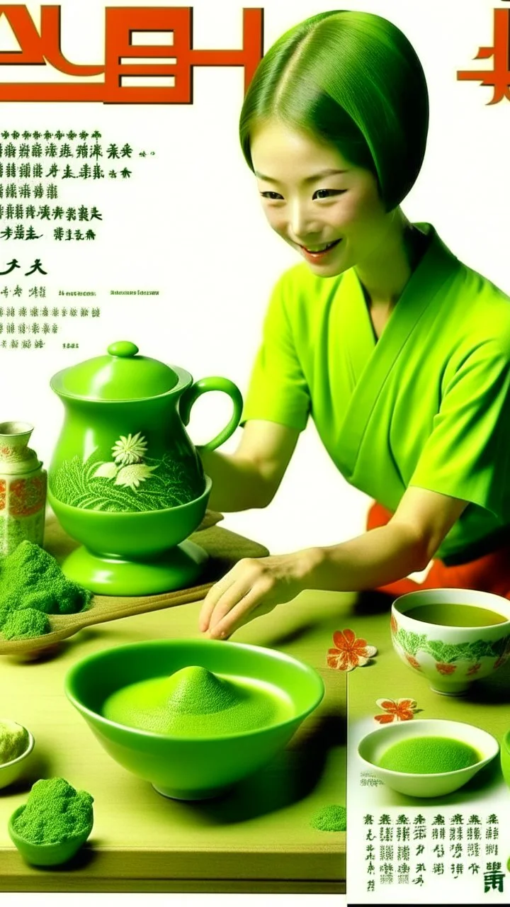 Japanese Matcha Australian Ad 80s