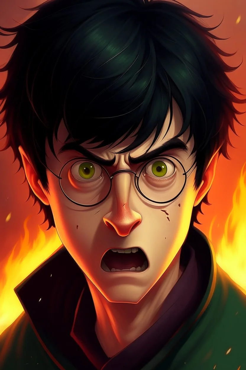 harry potter but very very very angry