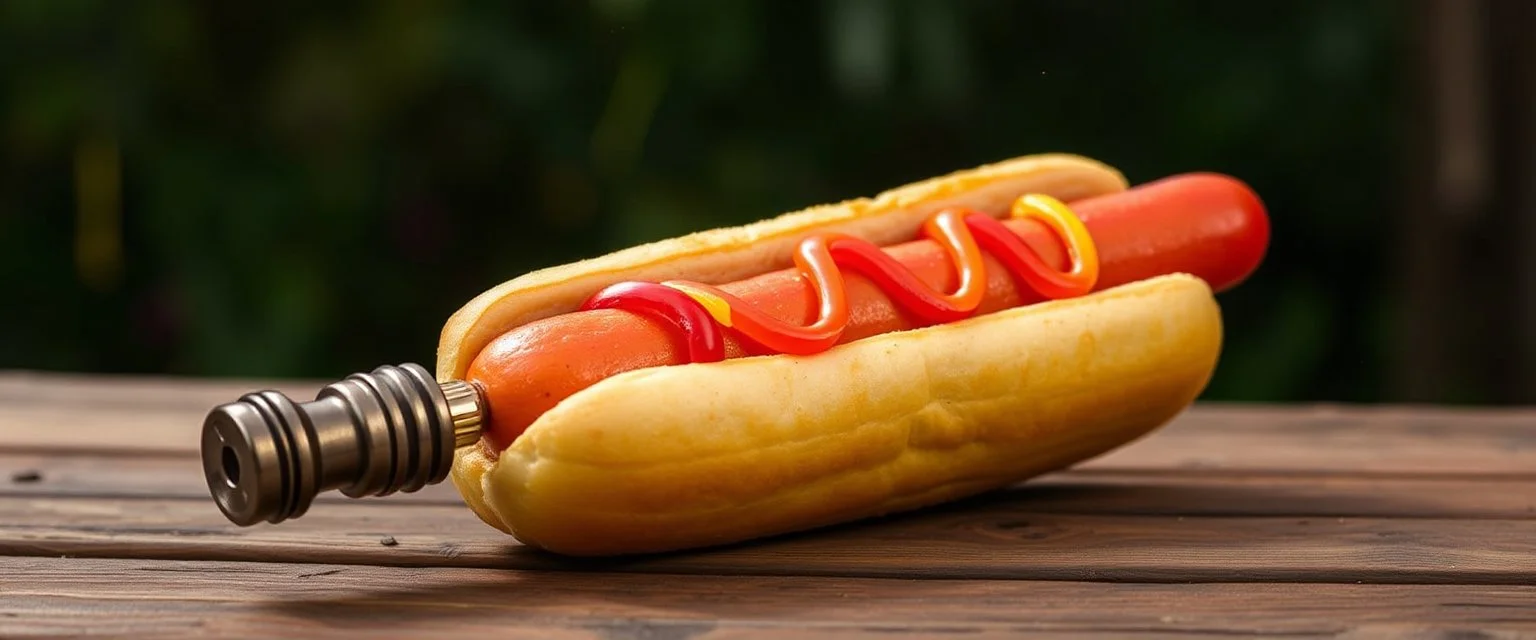 hot dog gun