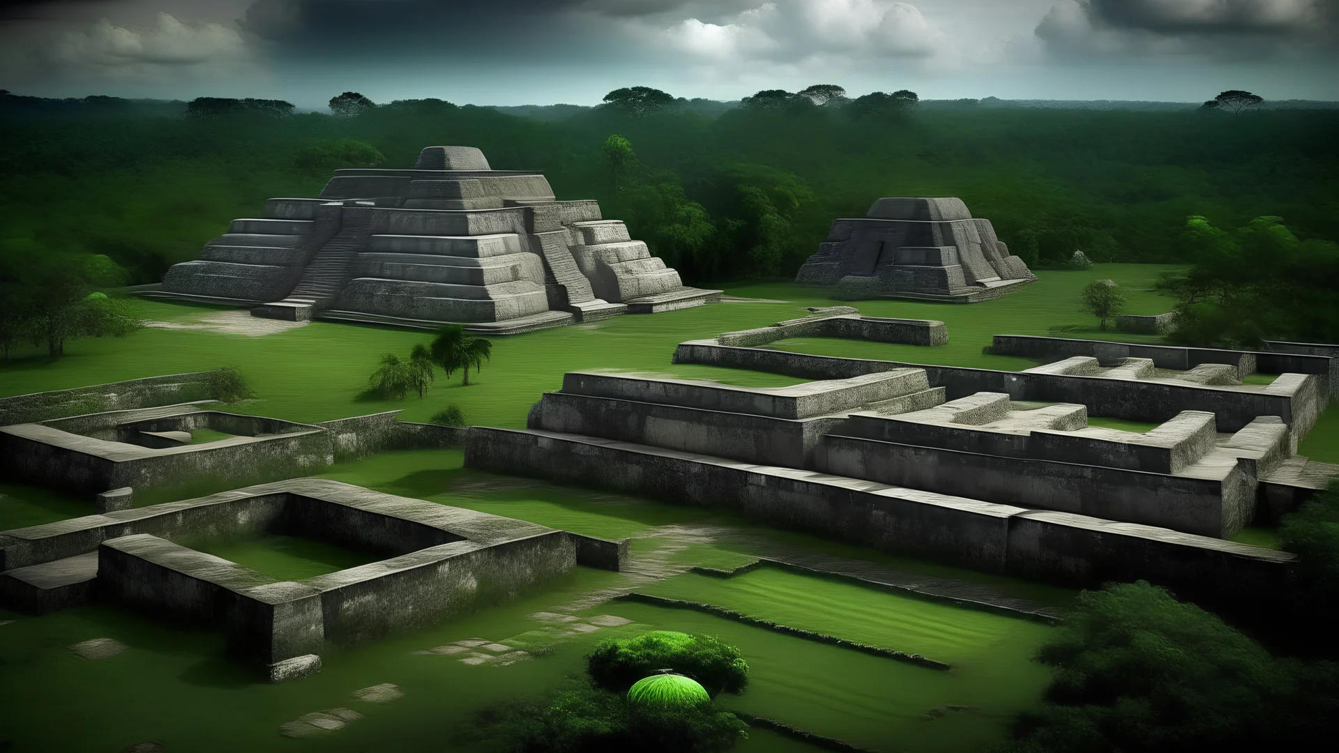 Image of Olmec civilization city