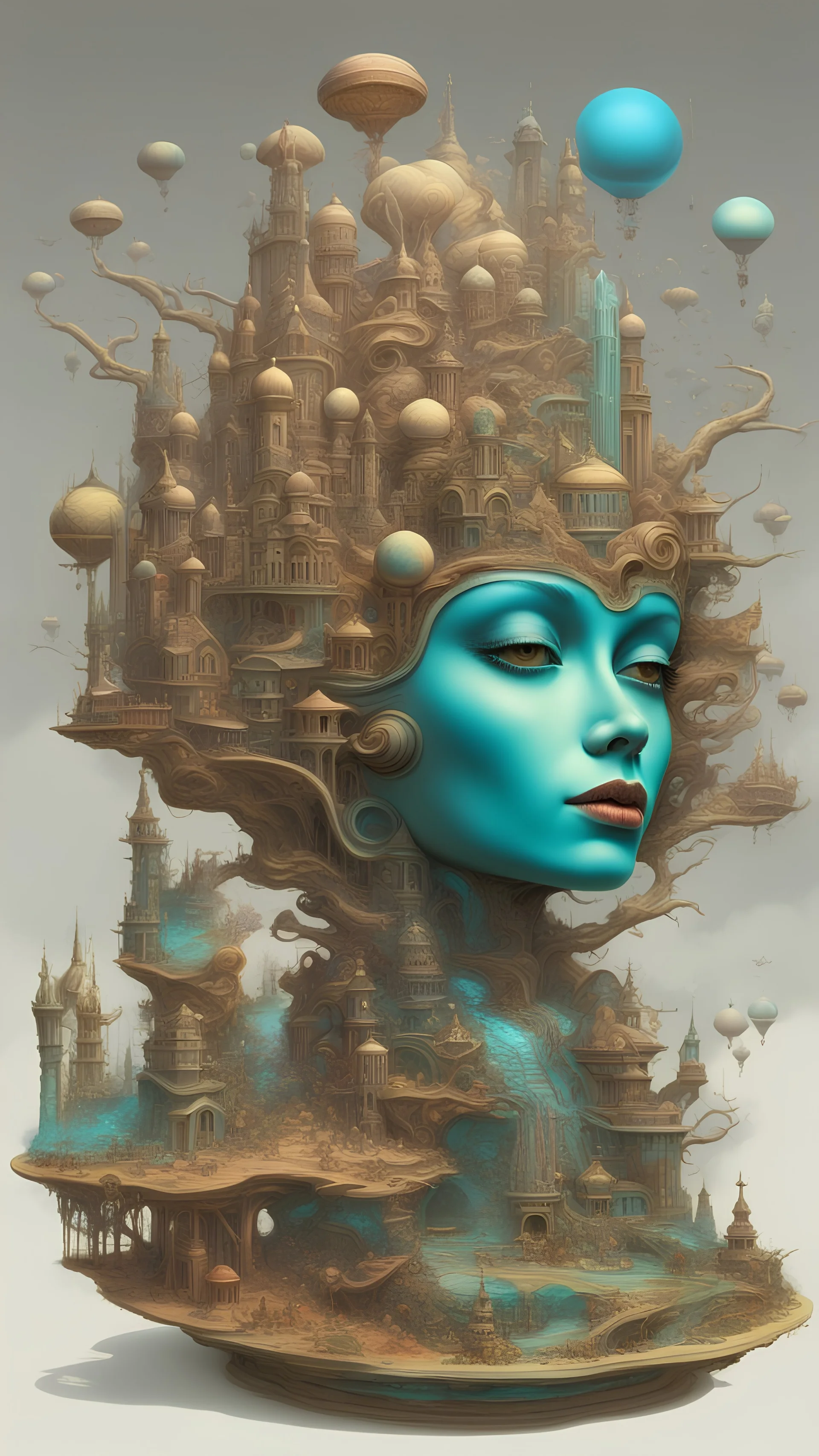 CONTOUR RIVALRY, NEO SURREAL, ALTERED STATE, VERY DETAILED AND INTRICATE, WHIMSICAL, LOWBROW, ART BY Michael Hutter, Igor Zenin, Alberto Seveso, Jacob yerka, and Ralph Bakshi, hypermodernism galactic futuristic complex, retrofuturism, aetherpunk, iridescent art deco