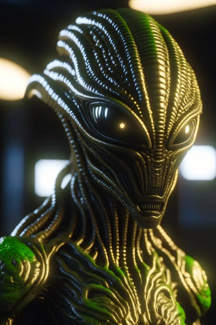 Hot alien ,3d 4k octane render, smooth, sharp focus, highly detailed, unreal engine 5,