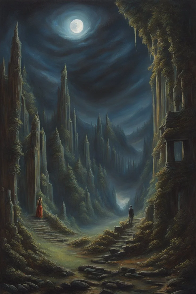 belittled dreams accusing the dreamer. horror setting. painted by Scott M Fischer