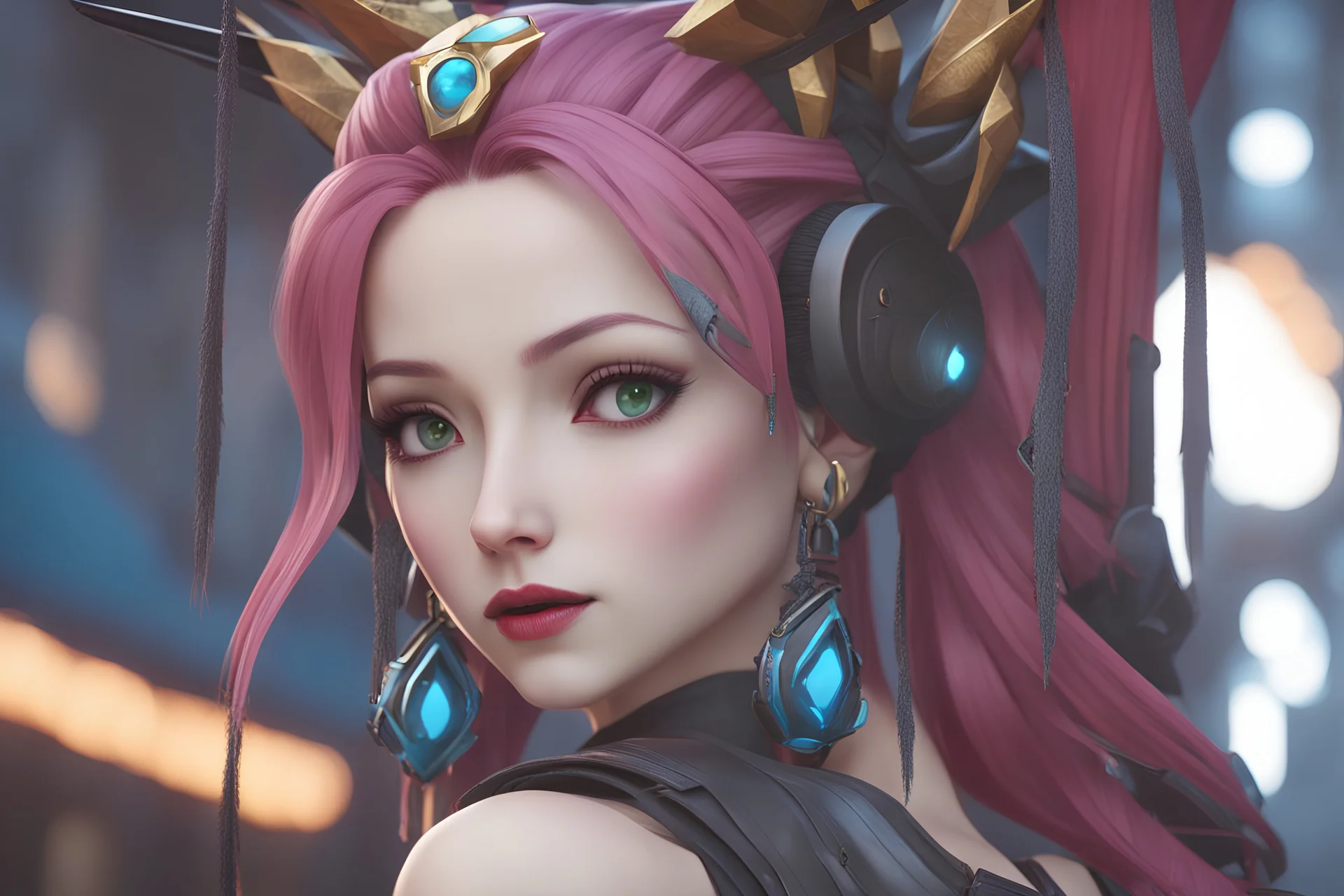 Jinx in 8k 3D animation artstyle, jinx model, anime them, full body, intricate details, highly detailed, high details, detailed portrait, masterpiece,ultra detailed, ultra quality