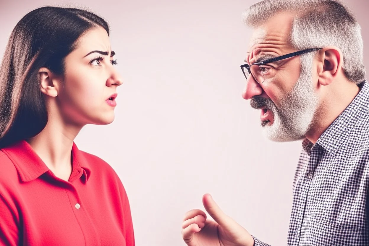 A picture of two people exchanging criticism in a constructive and respectful manner