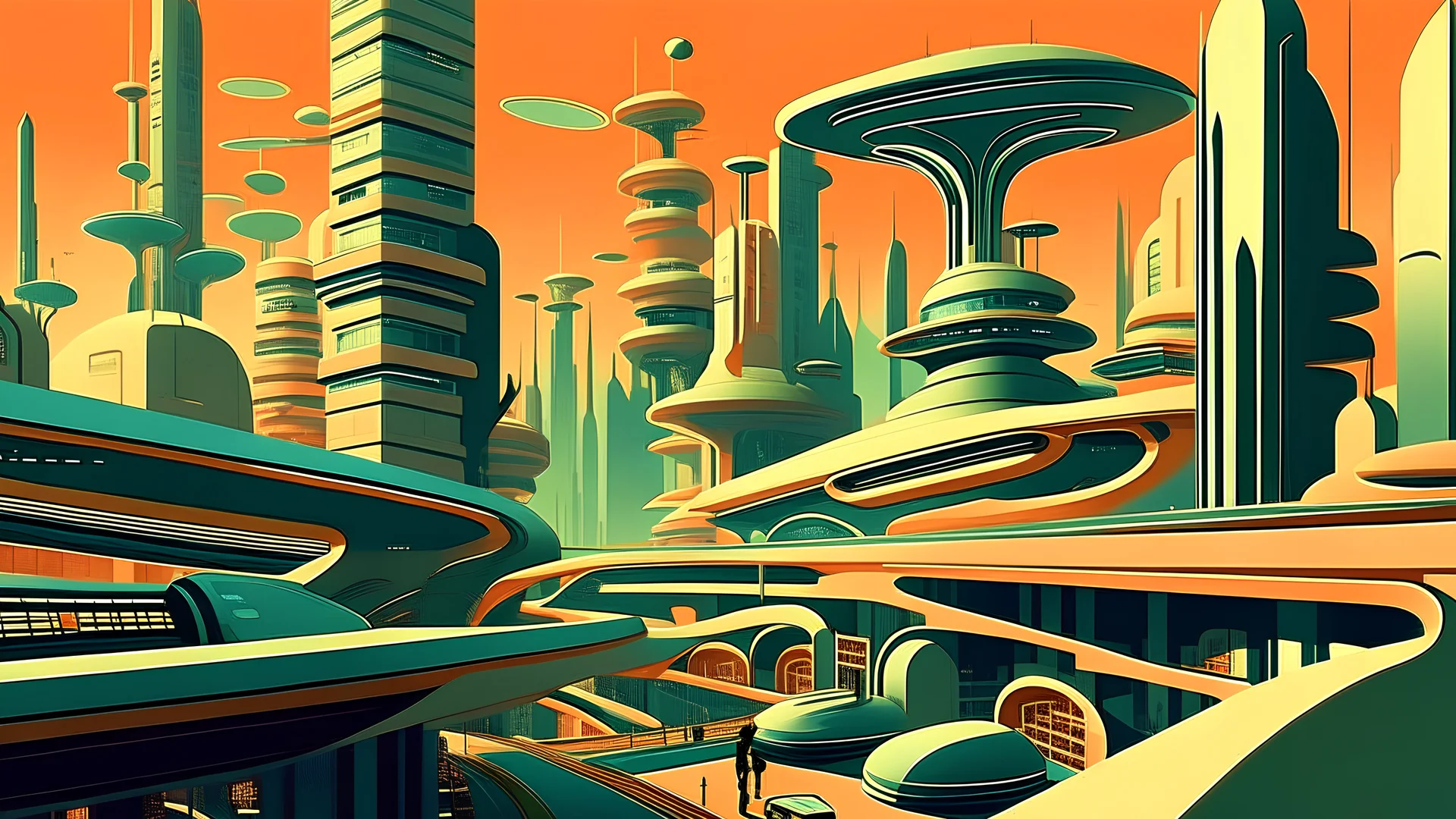 city retrofuturism