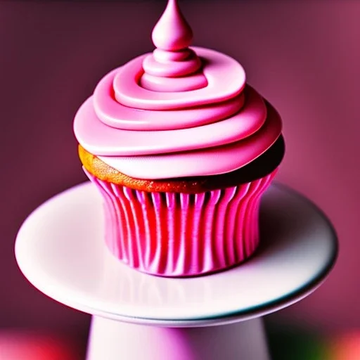 pink cupcake