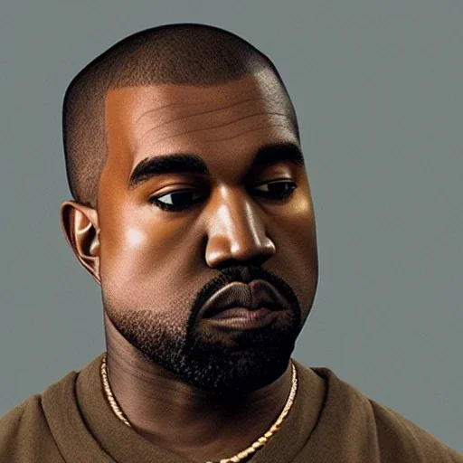 Portrait of Kanye West