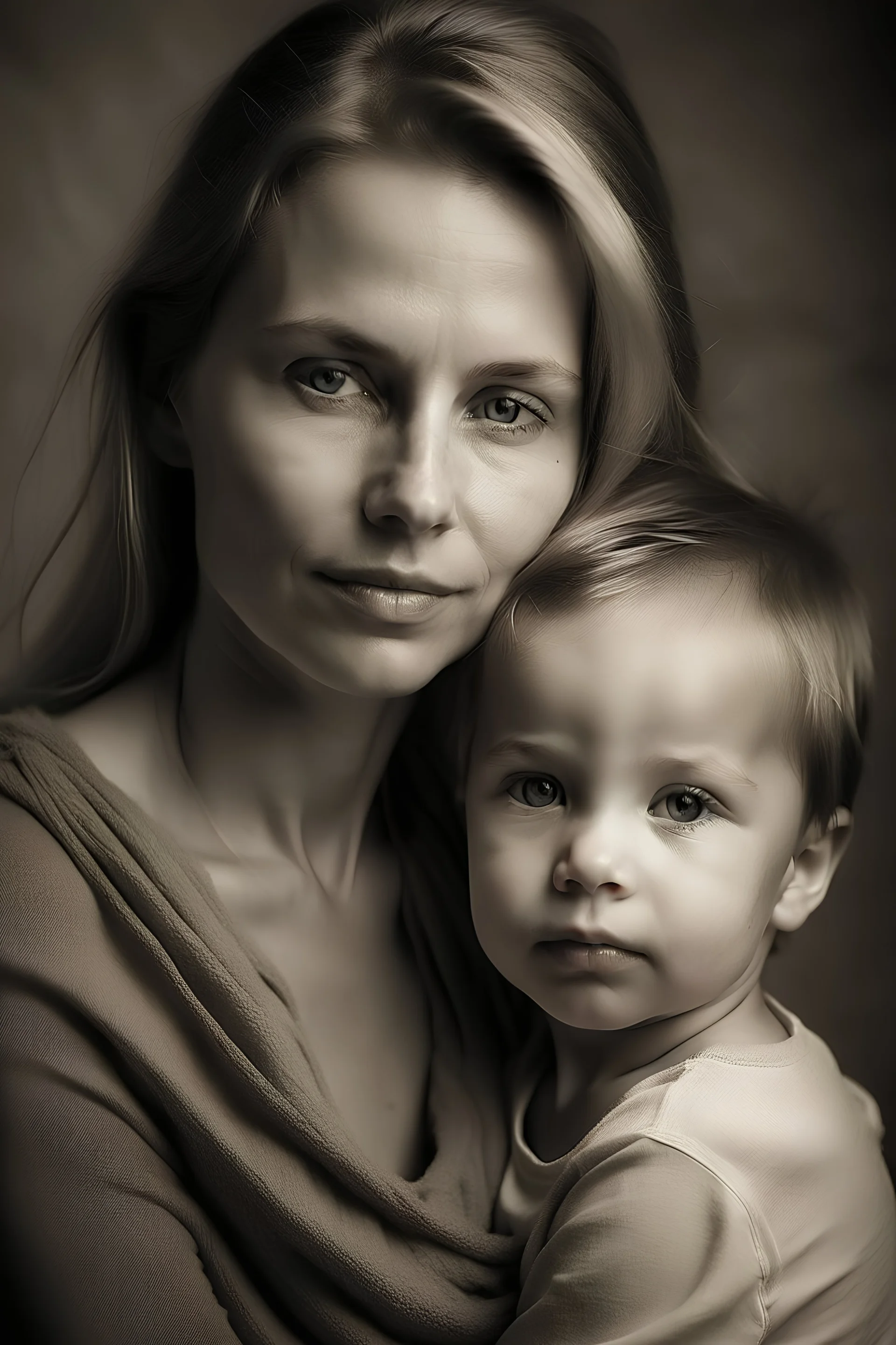 mother and child photo