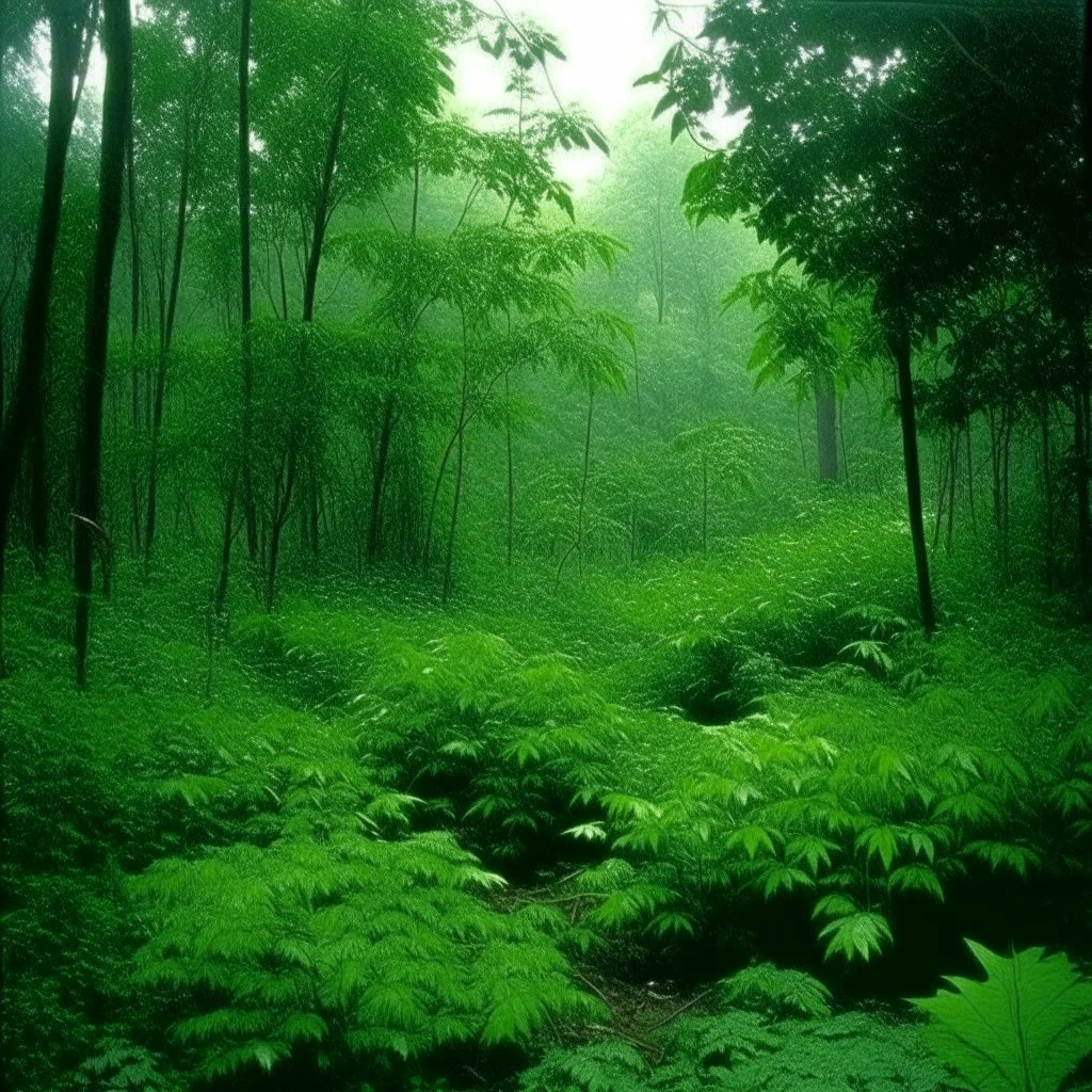 Nebraska 1997 Rain Forest Photo