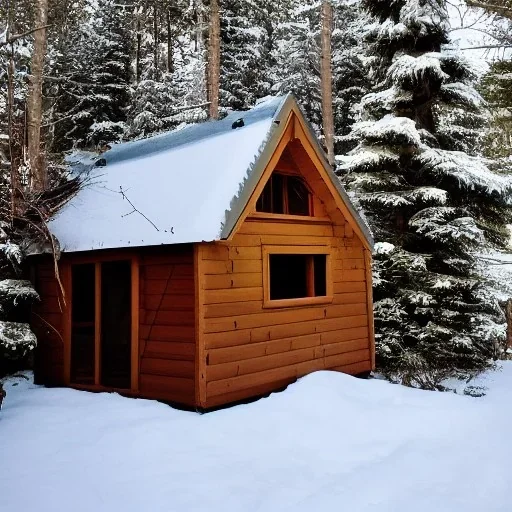 Cozy winterhouse